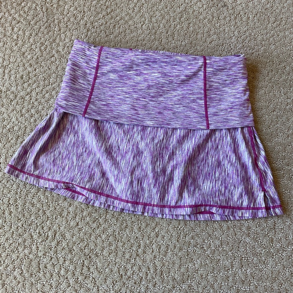 Prana purple athletic active skort